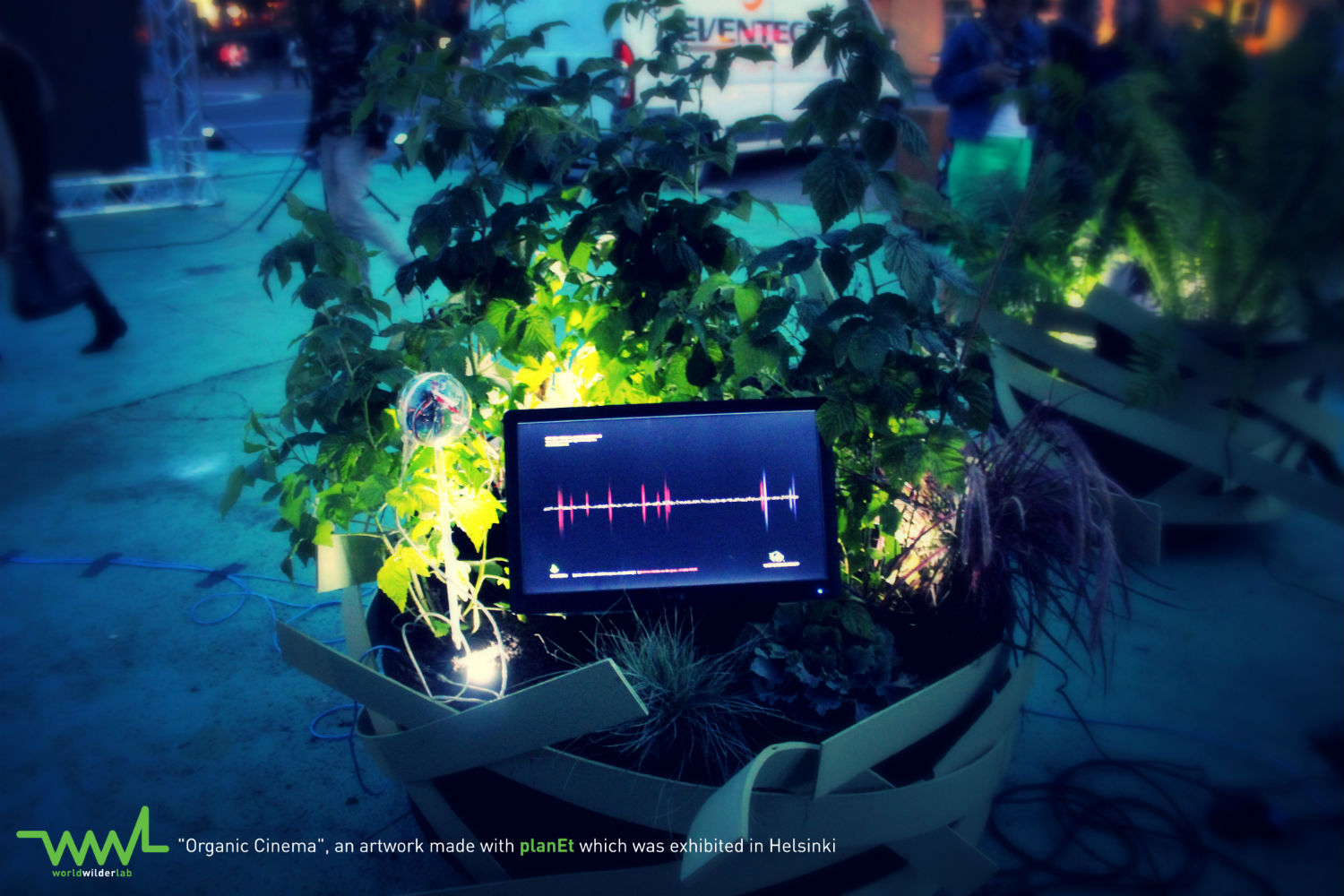 Nice Award_winner_02 Platz 2: "PanEt" - ein Open-Source-Gerät zur Erfassung und Visualisierung biologischer Daten von Pflanzen. Die Daten von Pflanzen in Städten werden auswertet und sollen so Bausteine zukünftiger „Smart Cities“ sein. (c) Vladimir Wegener
