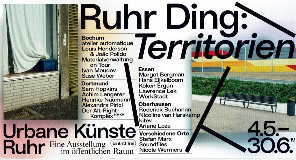 Ruhr Ding_Territorien_von_Urbane Künste Ruhr_Flyer_2019