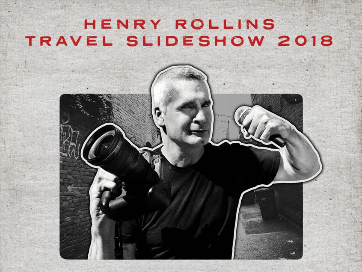 Henry Rollins‘ Travel Slideshow – Diashow in der Christuskirche Bochum mit der Legende